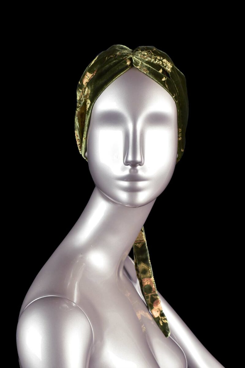 Fortuny Printed Velvet Headband